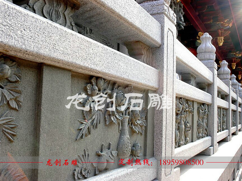 石雕栏杆护栏 福建大理石栏杆厂家